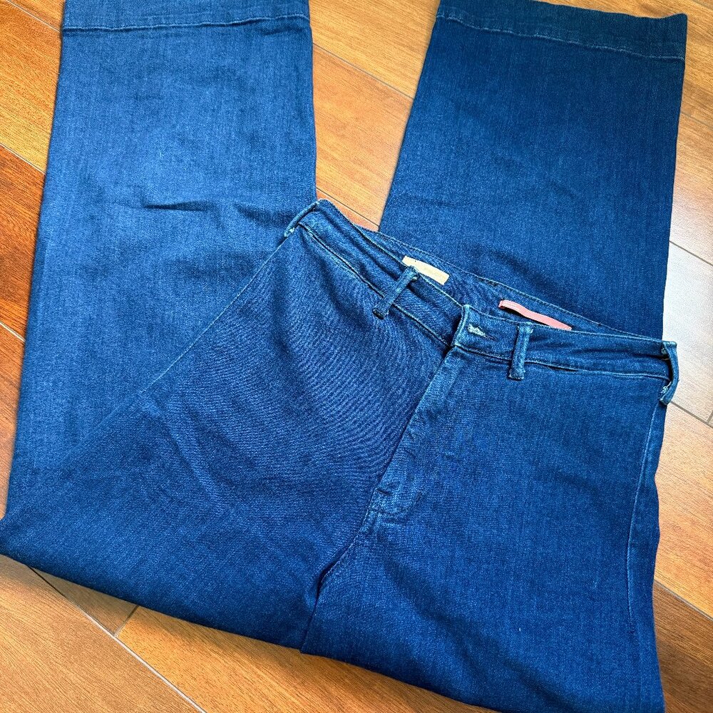 Pilcro Anthropologie Skipper Wide Leg Jeans 29